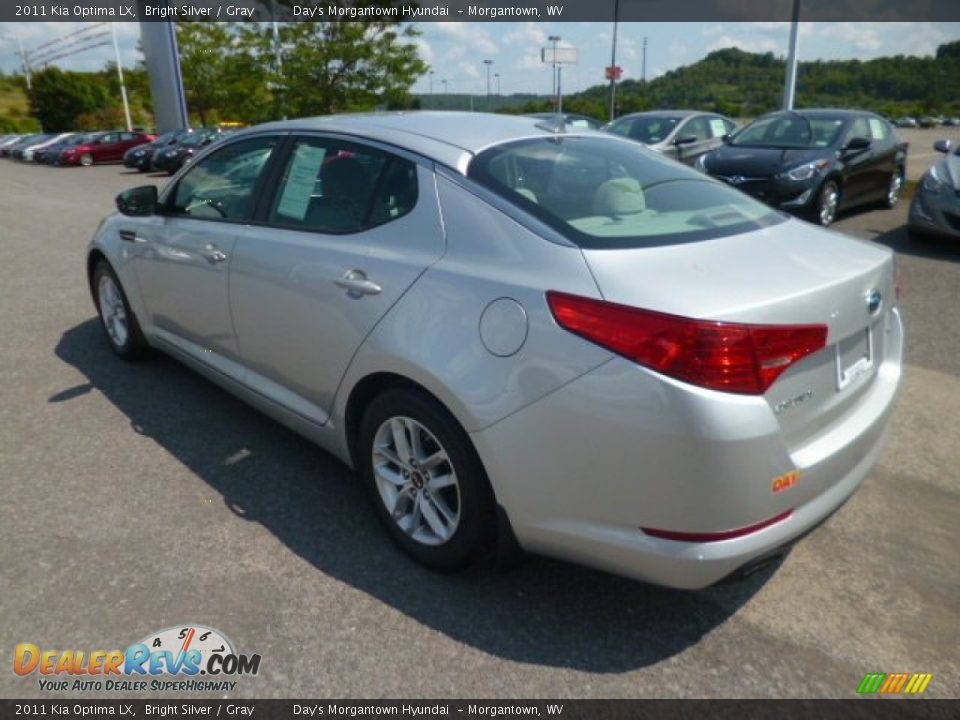 2011 Kia Optima LX Bright Silver / Gray Photo #5