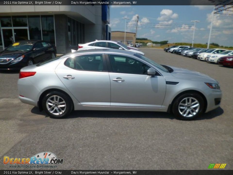 2011 Kia Optima LX Bright Silver / Gray Photo #8