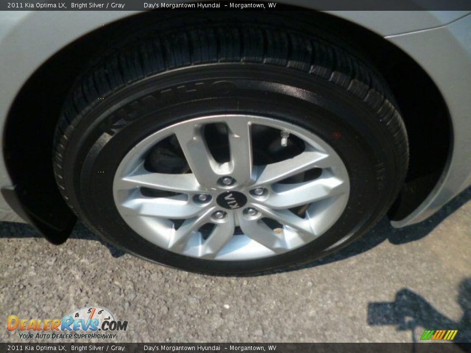 2011 Kia Optima LX Bright Silver / Gray Photo #9