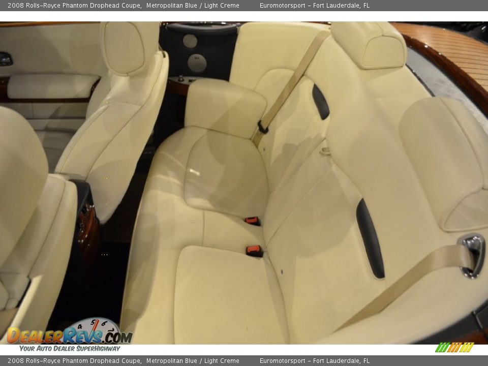 Rear Seat of 2008 Rolls-Royce Phantom Drophead Coupe  Photo #43