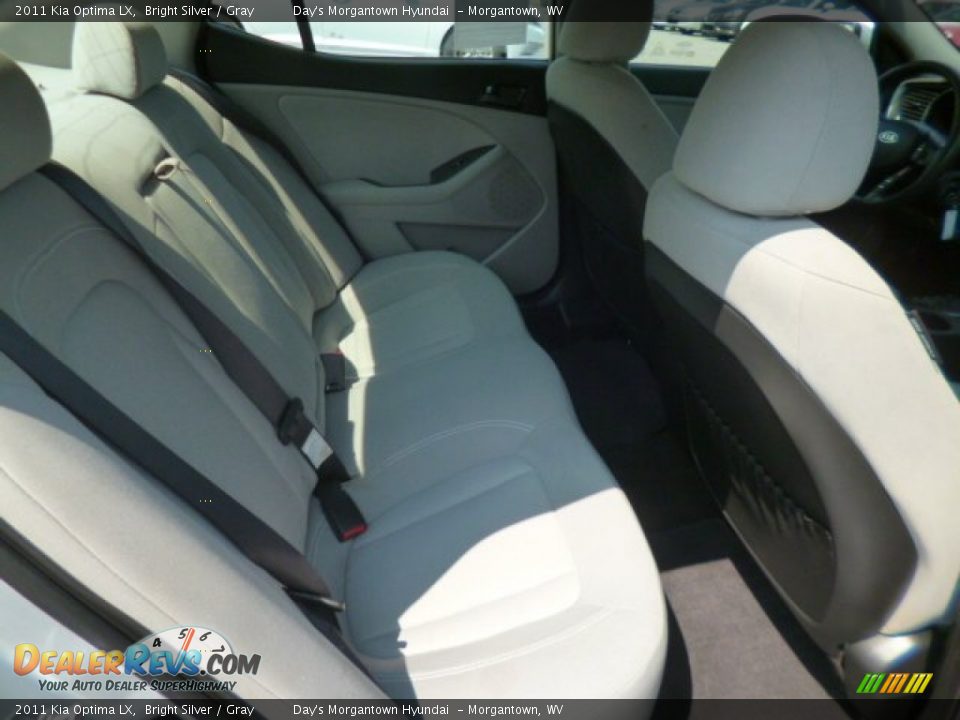 2011 Kia Optima LX Bright Silver / Gray Photo #11
