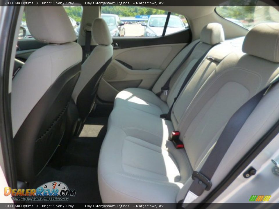2011 Kia Optima LX Bright Silver / Gray Photo #12