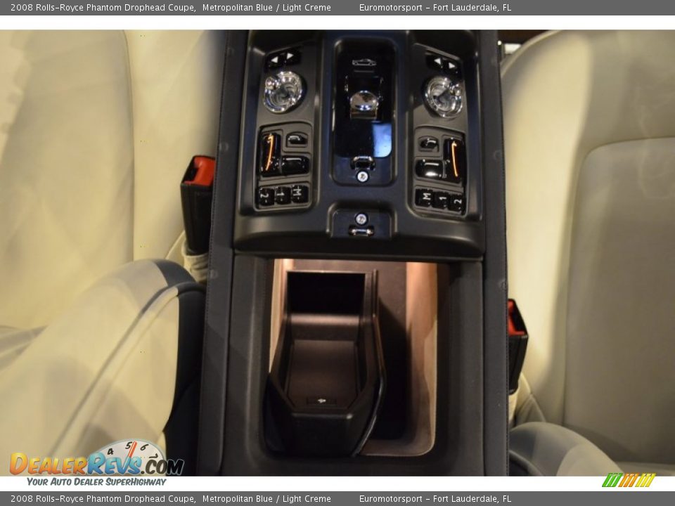 2008 Rolls-Royce Phantom Drophead Coupe Metropolitan Blue / Light Creme Photo #46
