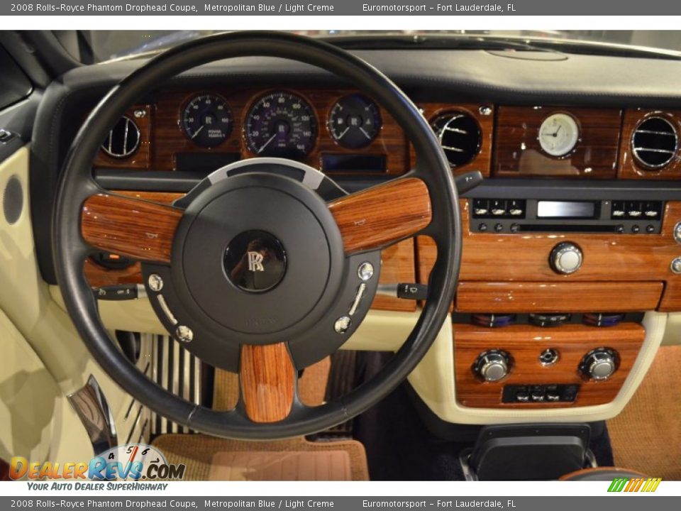 Dashboard of 2008 Rolls-Royce Phantom Drophead Coupe  Photo #47