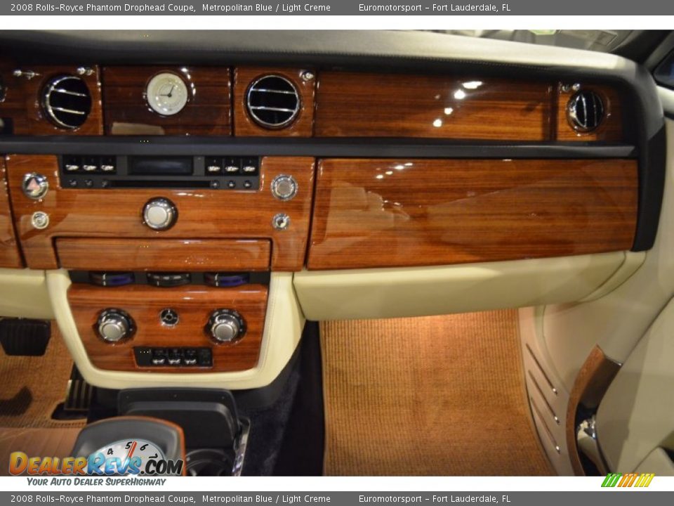 Dashboard of 2008 Rolls-Royce Phantom Drophead Coupe  Photo #48