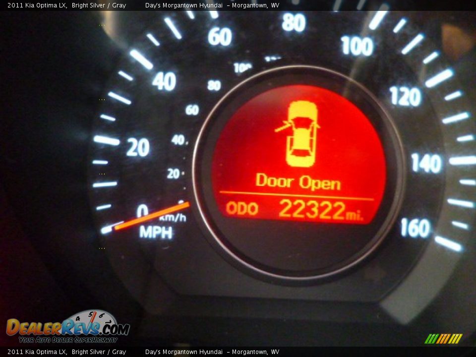 2011 Kia Optima LX Bright Silver / Gray Photo #20