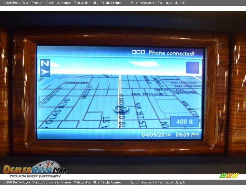 2008 Rolls-Royce Phantom Drophead Coupe Metropolitan Blue / Light Creme Photo #54