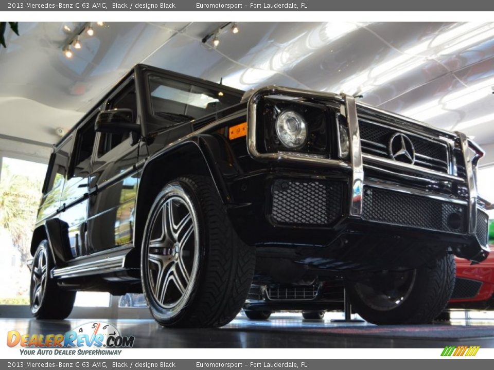 2013 Mercedes-Benz G 63 AMG Black / designo Black Photo #6