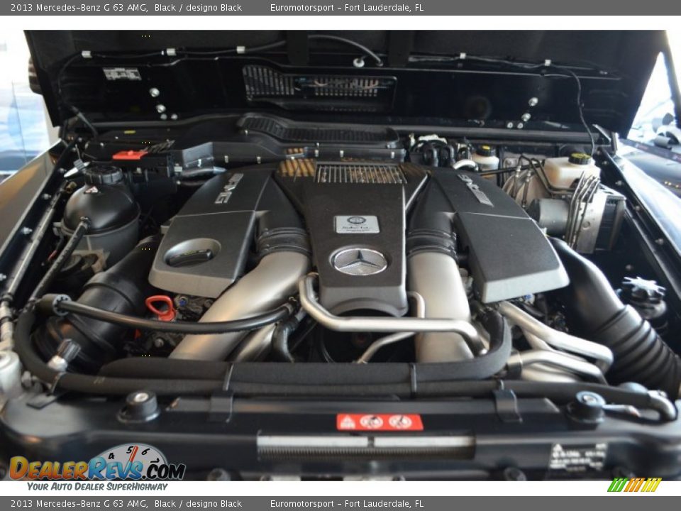 2013 Mercedes-Benz G 63 AMG 5.5 Liter AMG Twin-Turbocharged DOHC 32-Valve VVT V8 Engine Photo #39