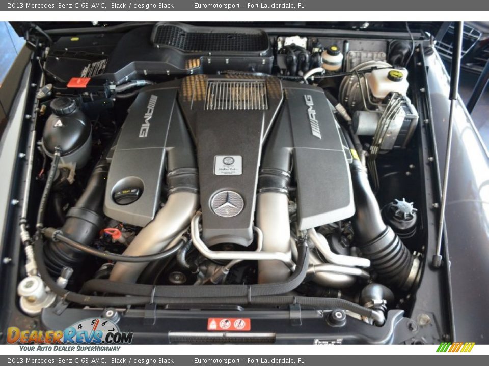 2013 Mercedes-Benz G 63 AMG 5.5 Liter AMG Twin-Turbocharged DOHC 32-Valve VVT V8 Engine Photo #42