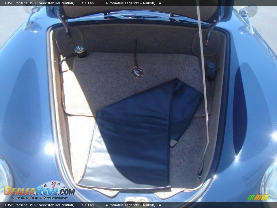 1956 Porsche 356 Speedster ReCreation Blue / Tan Photo #21