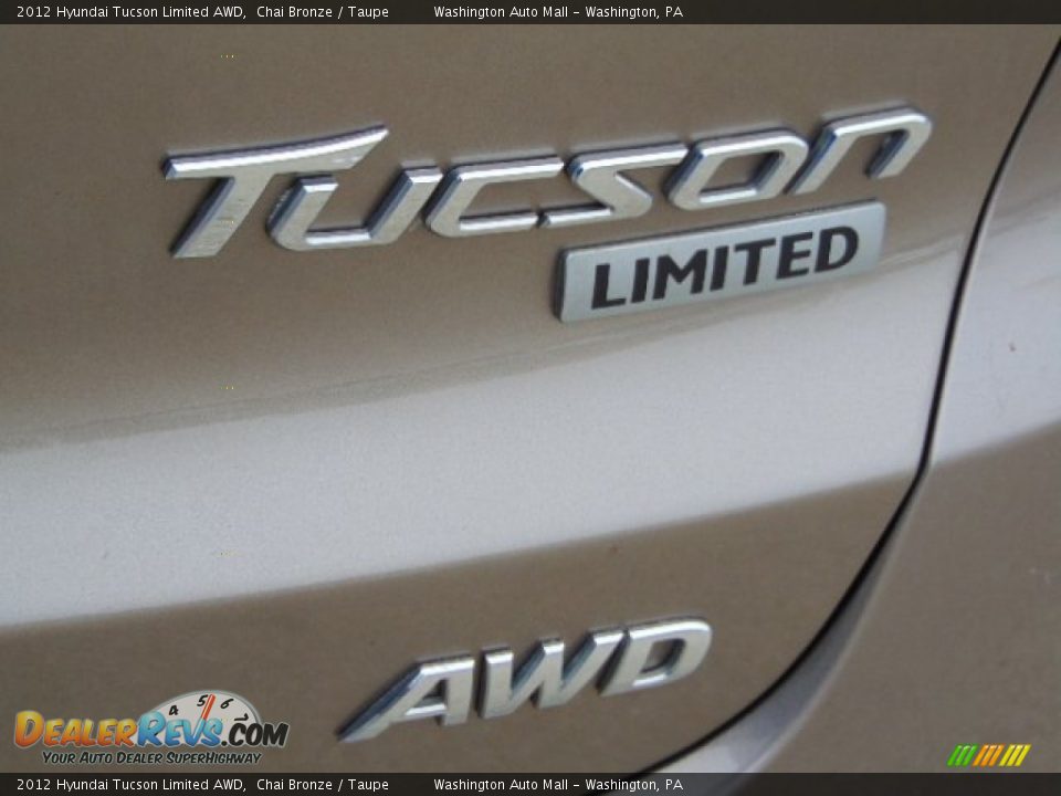 2012 Hyundai Tucson Limited AWD Chai Bronze / Taupe Photo #8