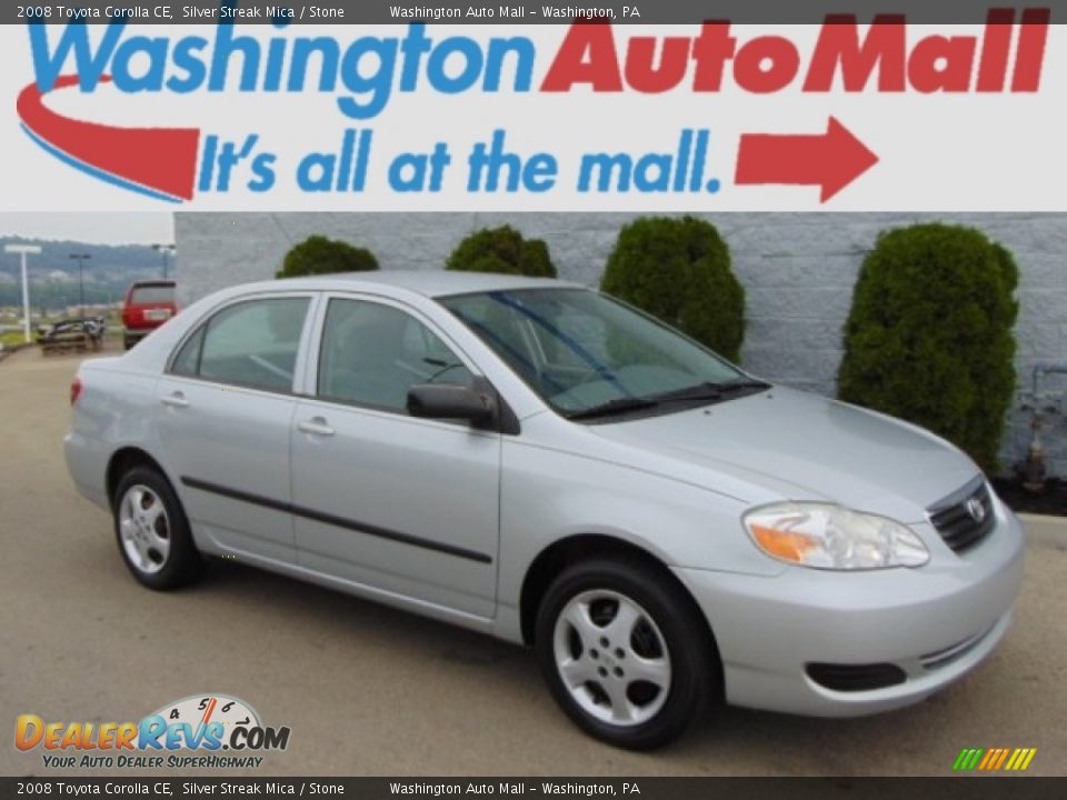 2008 Toyota Corolla CE Silver Streak Mica / Stone Photo #1