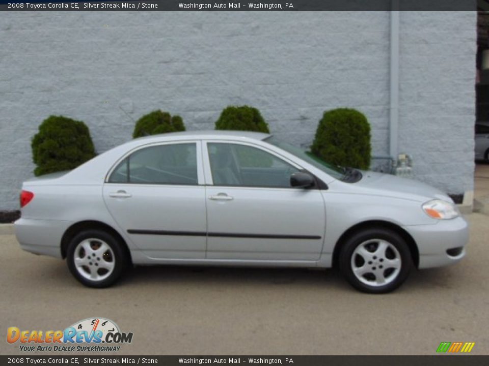 2008 Toyota Corolla CE Silver Streak Mica / Stone Photo #2