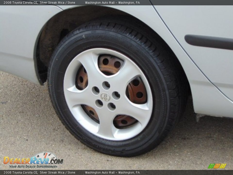 2008 Toyota Corolla CE Silver Streak Mica / Stone Photo #3
