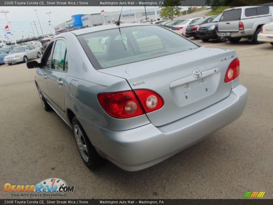 2008 Toyota Corolla CE Silver Streak Mica / Stone Photo #6