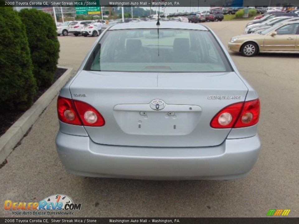 2008 Toyota Corolla CE Silver Streak Mica / Stone Photo #7