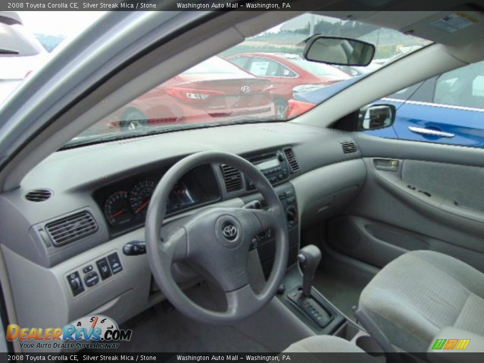 2008 Toyota Corolla CE Silver Streak Mica / Stone Photo #9