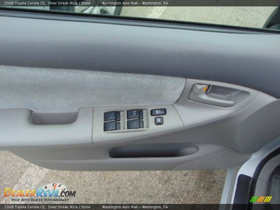 2008 Toyota Corolla CE Silver Streak Mica / Stone Photo #10