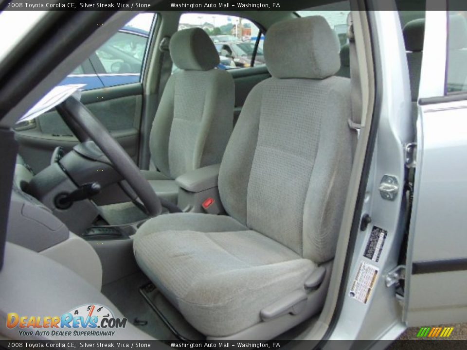 2008 Toyota Corolla CE Silver Streak Mica / Stone Photo #11