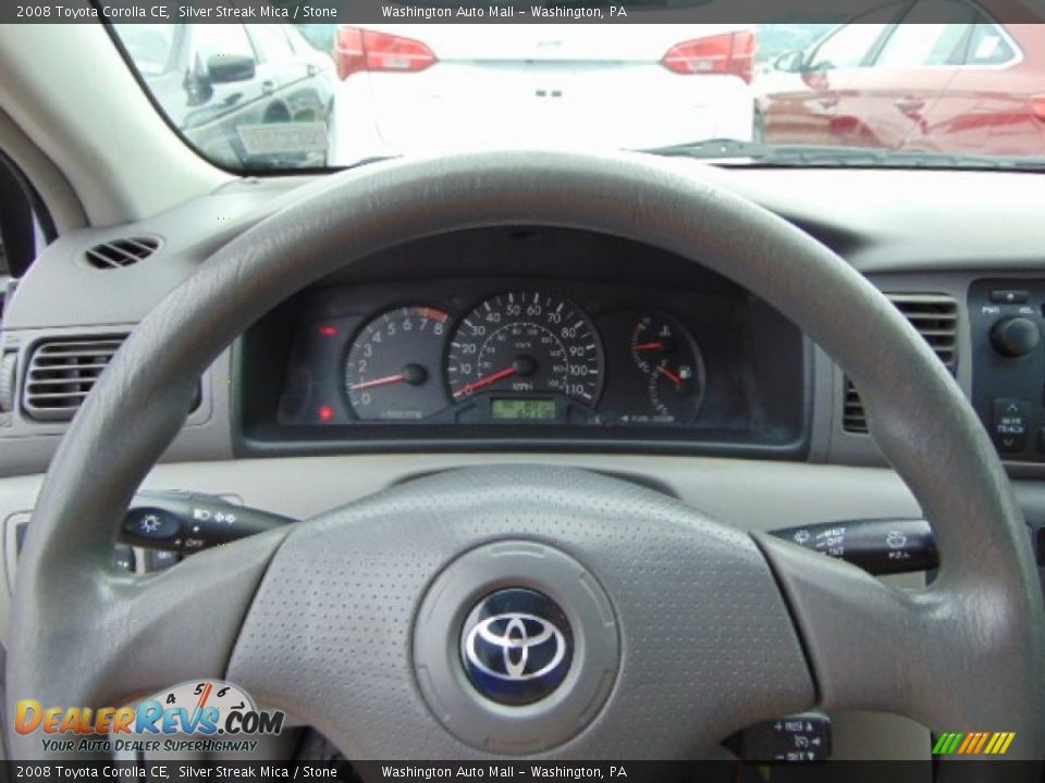 2008 Toyota Corolla CE Silver Streak Mica / Stone Photo #14