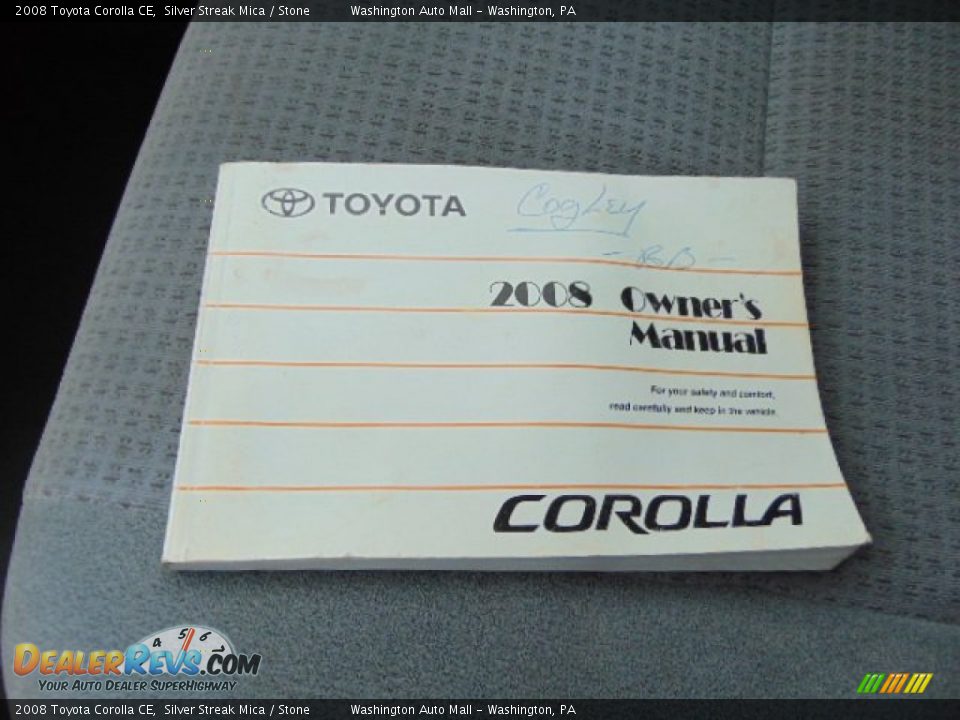 2008 Toyota Corolla CE Silver Streak Mica / Stone Photo #18