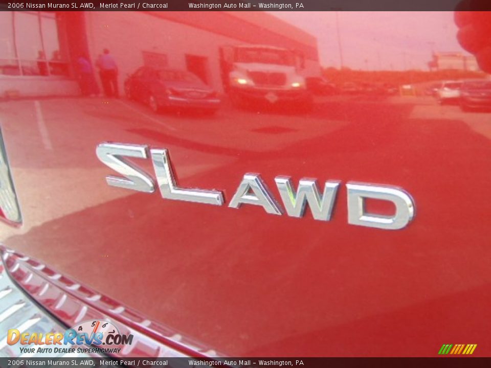 2006 Nissan Murano SL AWD Merlot Pearl / Charcoal Photo #7