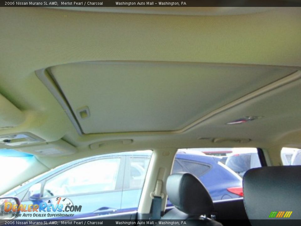 2006 Nissan Murano SL AWD Merlot Pearl / Charcoal Photo #9