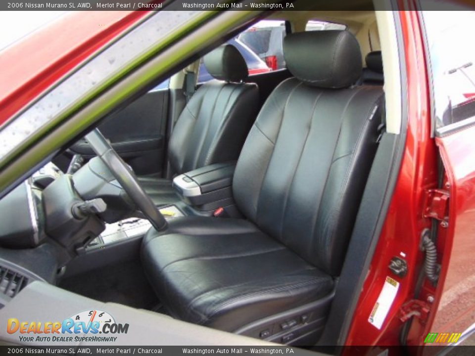2006 Nissan Murano SL AWD Merlot Pearl / Charcoal Photo #11