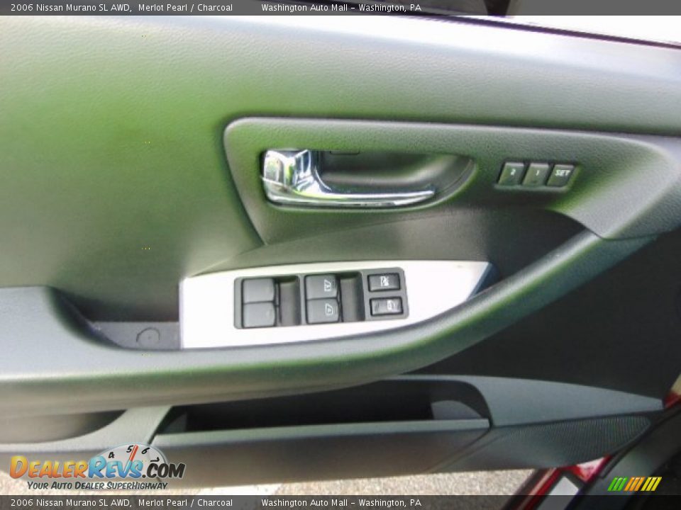 2006 Nissan Murano SL AWD Merlot Pearl / Charcoal Photo #12