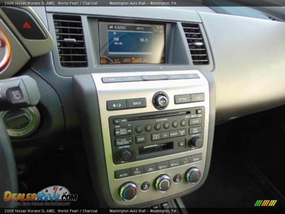 2006 Nissan Murano SL AWD Merlot Pearl / Charcoal Photo #13