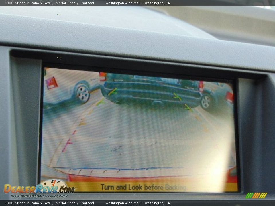 2006 Nissan Murano SL AWD Merlot Pearl / Charcoal Photo #14