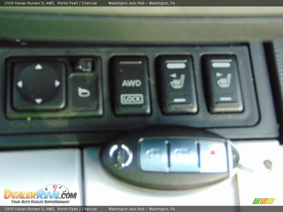 2006 Nissan Murano SL AWD Merlot Pearl / Charcoal Photo #15
