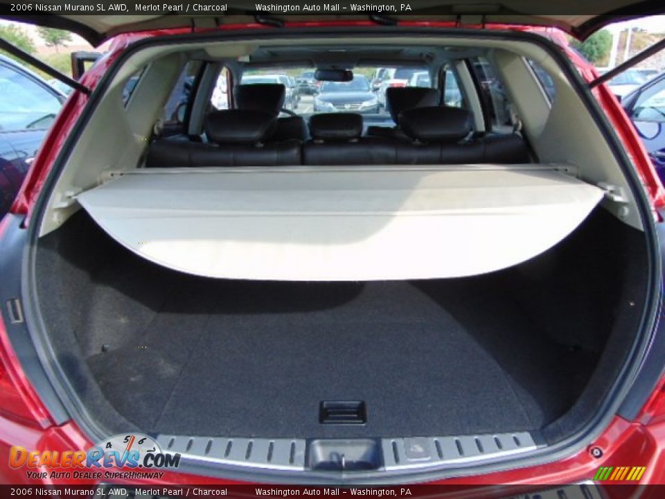 2006 Nissan Murano SL AWD Merlot Pearl / Charcoal Photo #18