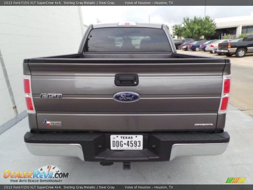 2013 Ford F150 XLT SuperCrew 4x4 Sterling Gray Metallic / Steel Gray Photo #3