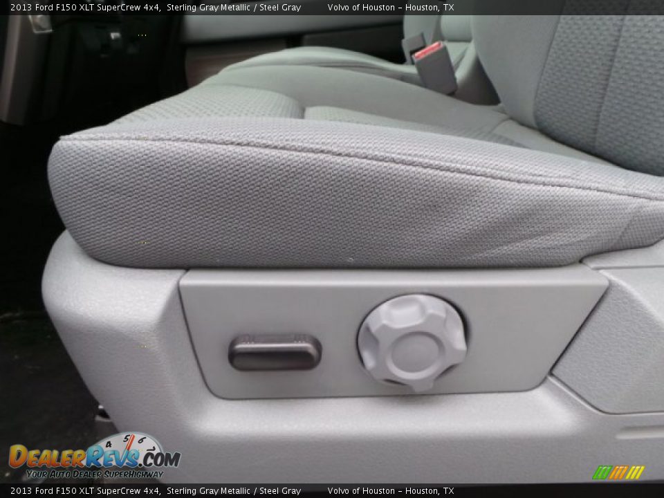 2013 Ford F150 XLT SuperCrew 4x4 Sterling Gray Metallic / Steel Gray Photo #10