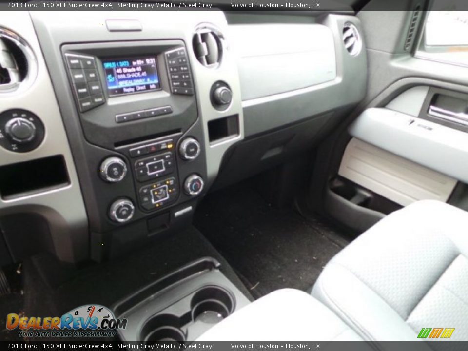 2013 Ford F150 XLT SuperCrew 4x4 Sterling Gray Metallic / Steel Gray Photo #11