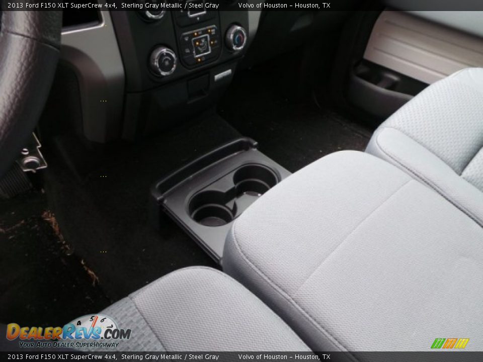 2013 Ford F150 XLT SuperCrew 4x4 Sterling Gray Metallic / Steel Gray Photo #12