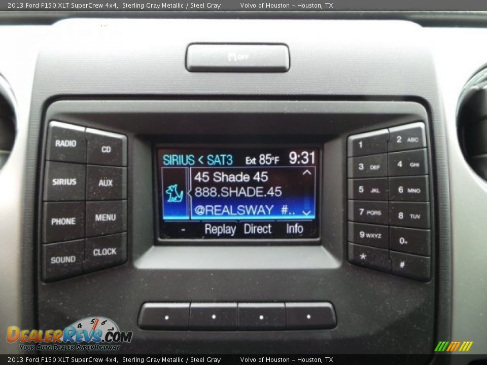 2013 Ford F150 XLT SuperCrew 4x4 Sterling Gray Metallic / Steel Gray Photo #14