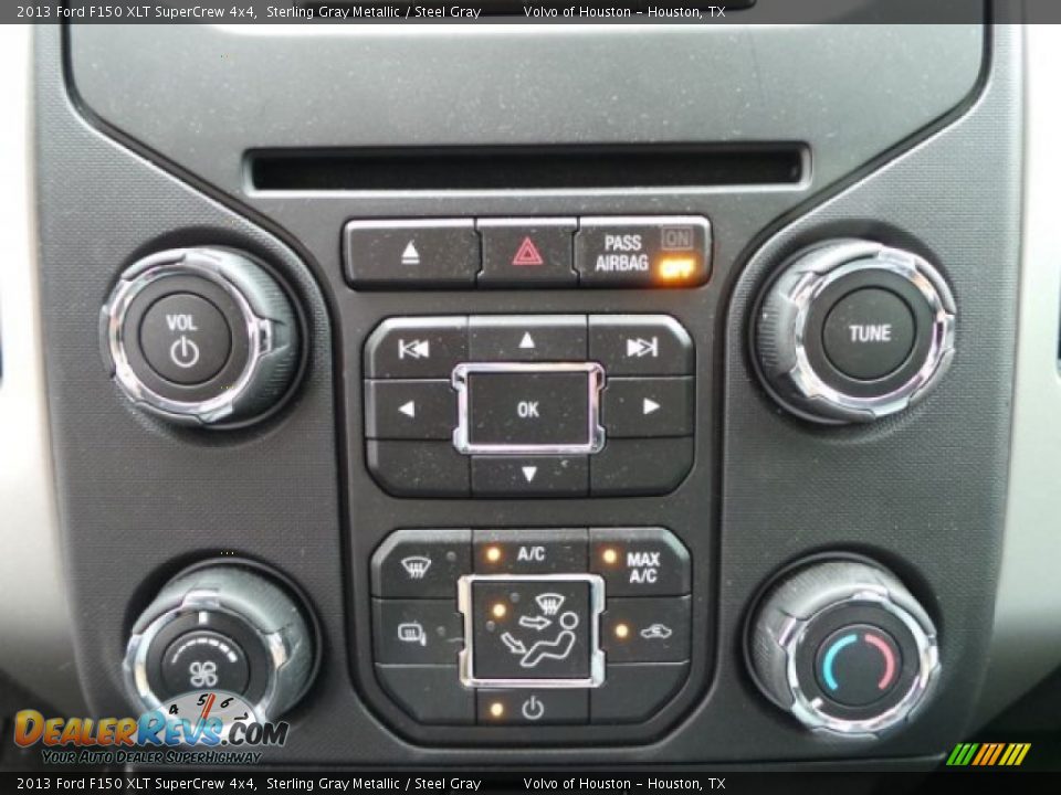 2013 Ford F150 XLT SuperCrew 4x4 Sterling Gray Metallic / Steel Gray Photo #15