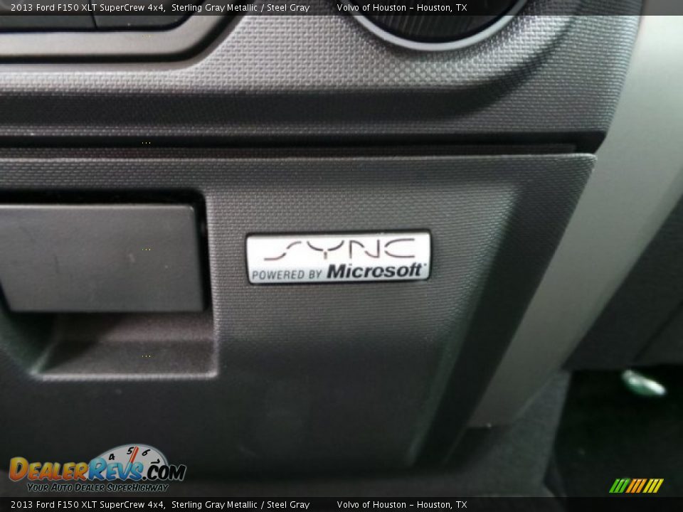 2013 Ford F150 XLT SuperCrew 4x4 Sterling Gray Metallic / Steel Gray Photo #16