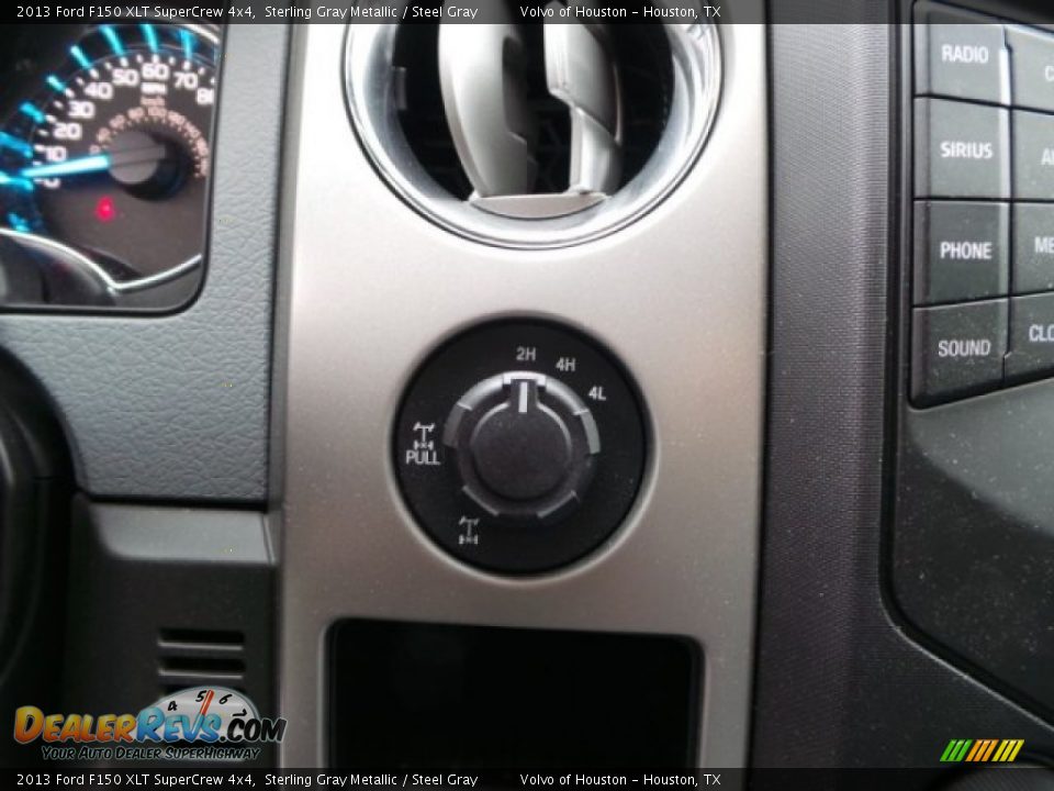 2013 Ford F150 XLT SuperCrew 4x4 Sterling Gray Metallic / Steel Gray Photo #17