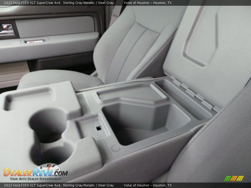 2013 Ford F150 XLT SuperCrew 4x4 Sterling Gray Metallic / Steel Gray Photo #18