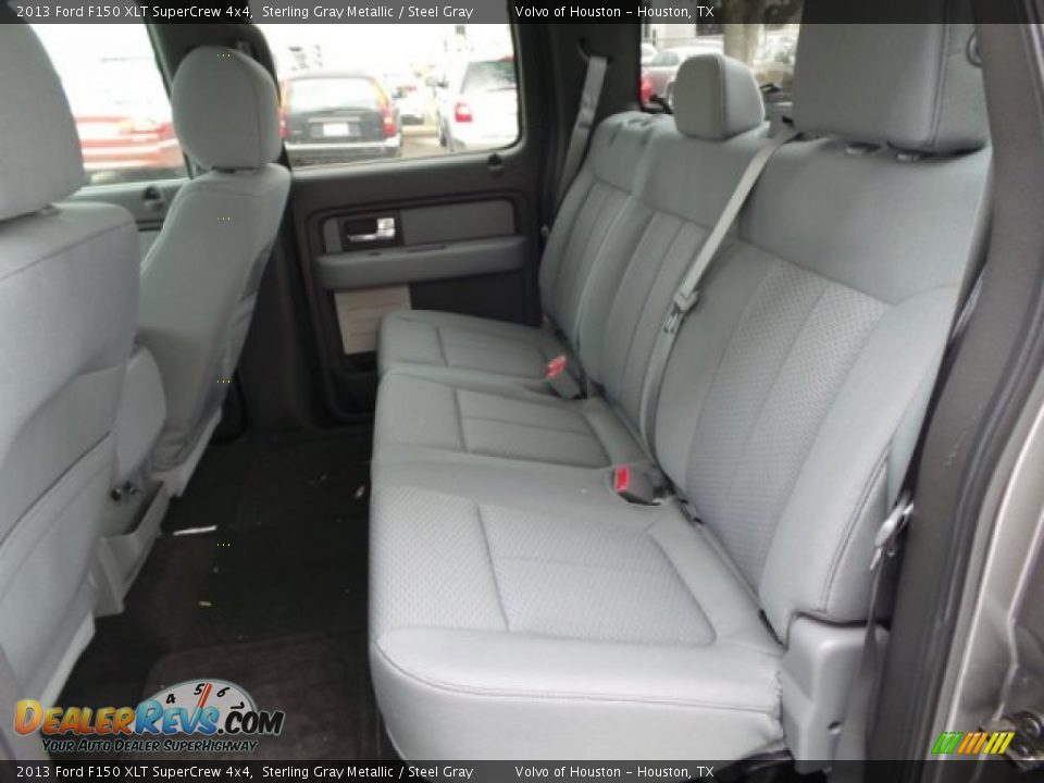 2013 Ford F150 XLT SuperCrew 4x4 Sterling Gray Metallic / Steel Gray Photo #23