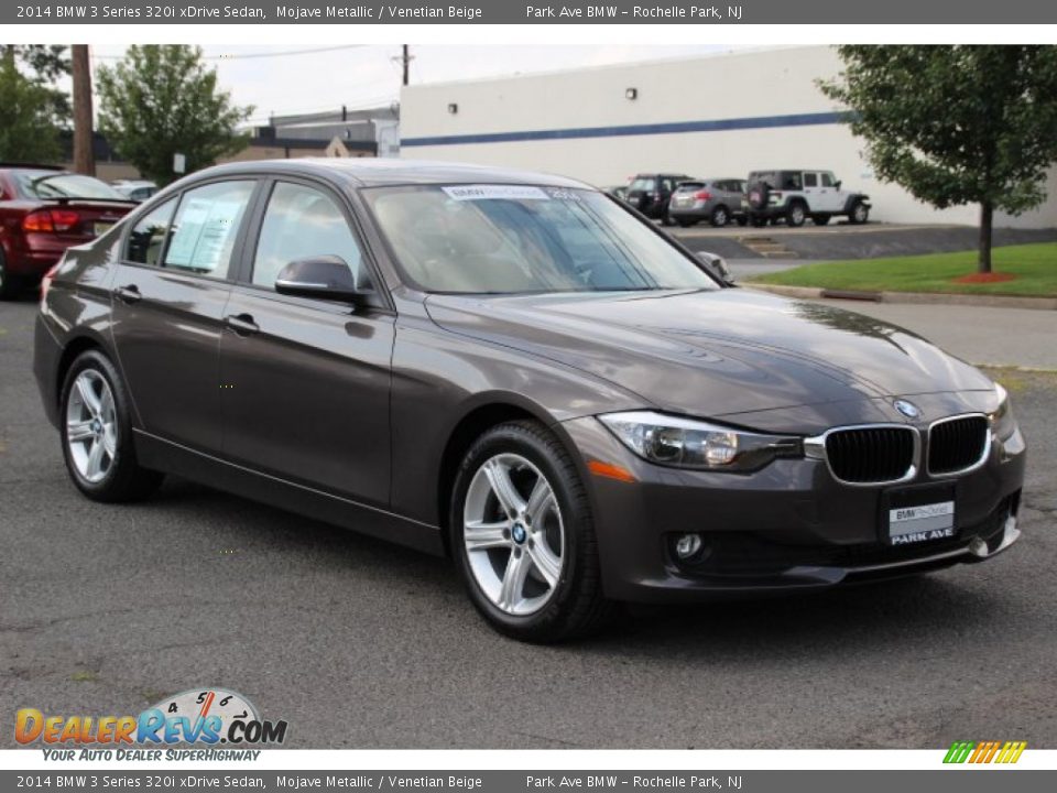 2014 BMW 3 Series 320i xDrive Sedan Mojave Metallic / Venetian Beige Photo #1