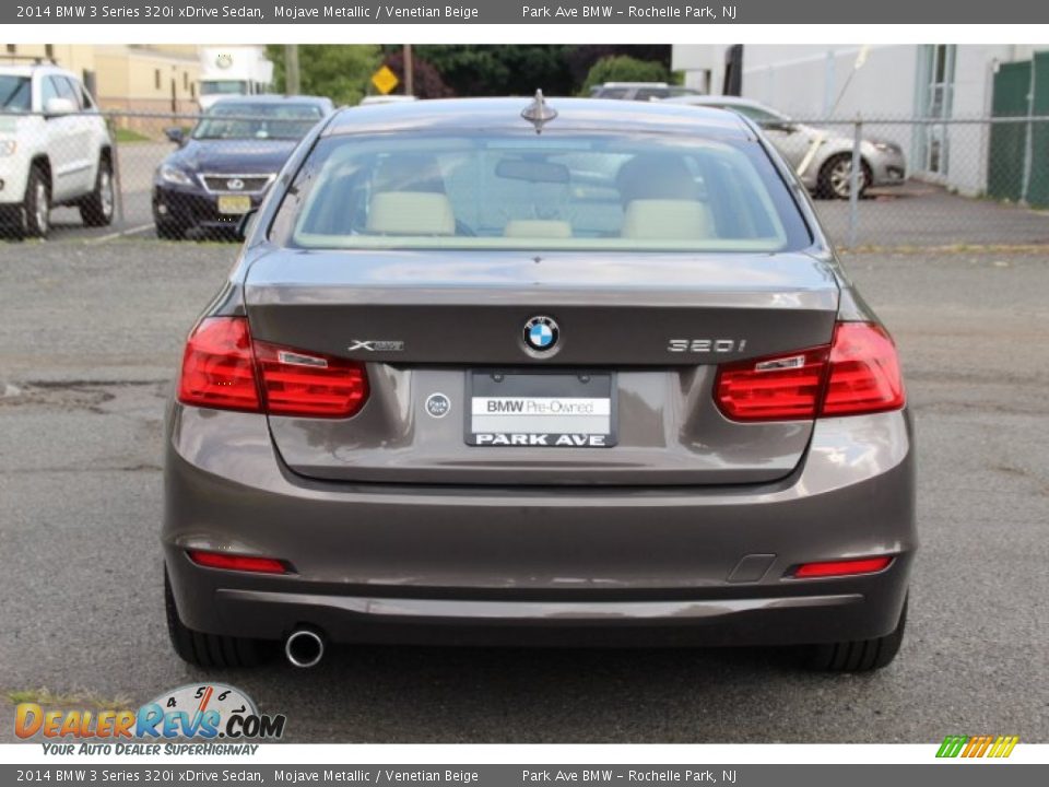 2014 BMW 3 Series 320i xDrive Sedan Mojave Metallic / Venetian Beige Photo #3