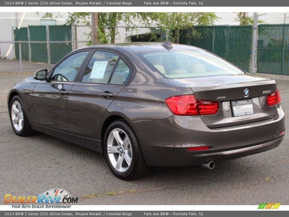 2014 BMW 3 Series 320i xDrive Sedan Mojave Metallic / Venetian Beige Photo #4