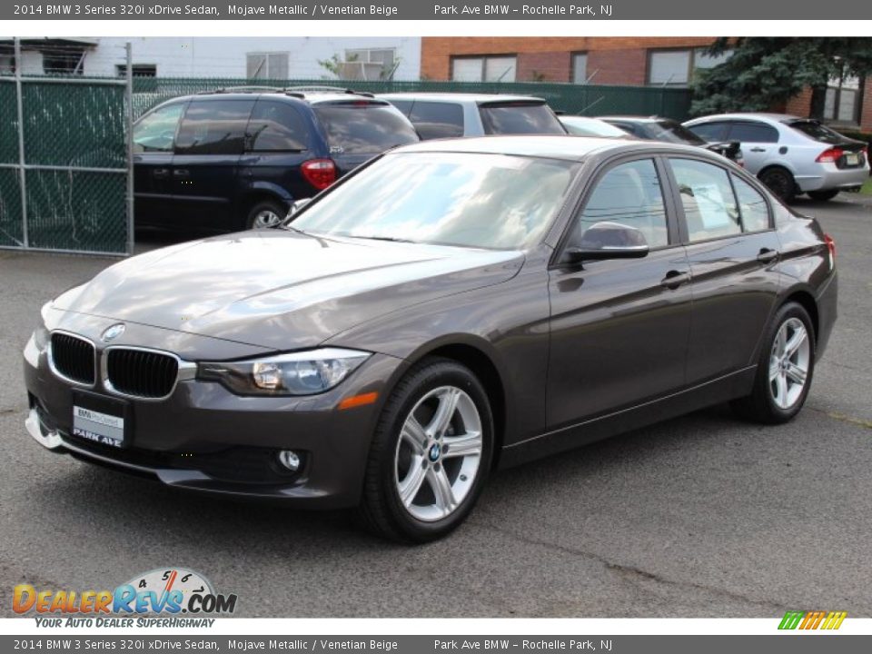 2014 BMW 3 Series 320i xDrive Sedan Mojave Metallic / Venetian Beige Photo #6