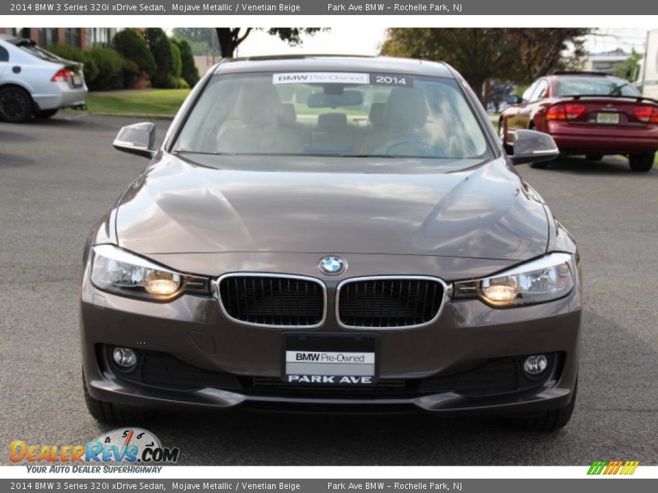 2014 BMW 3 Series 320i xDrive Sedan Mojave Metallic / Venetian Beige Photo #7