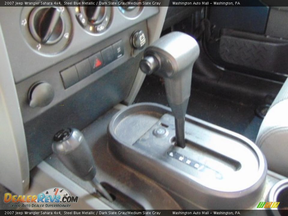 2007 Jeep Wrangler Sahara 4x4 Steel Blue Metallic / Dark Slate Gray/Medium Slate Gray Photo #13